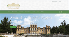 Desktop Screenshot of amicidivilladellaregina.org
